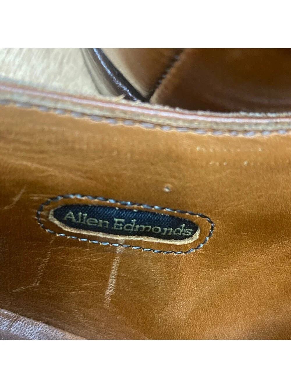Allen Edmonds St. John's Double Monk Strap Brown Leather Shoes Mens Size 10.5 3E